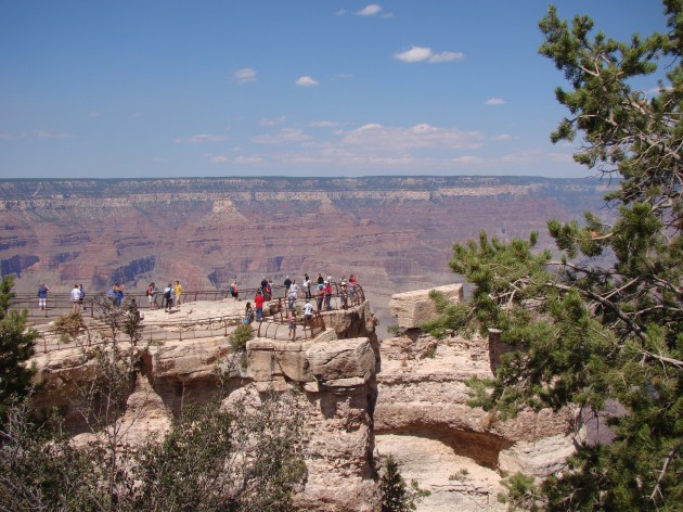 The Grand Canyon from the South Rim.