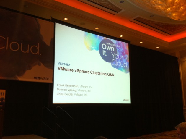 VSP1682 VMware vSphere Clustering Q&A