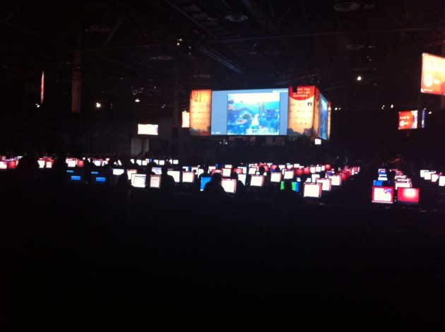 The Hands-on Labs room